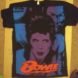 David Bowie Diamond Dogs Ziggy Stardust Vintage T-Shirt Rock (Size Medium) NEW